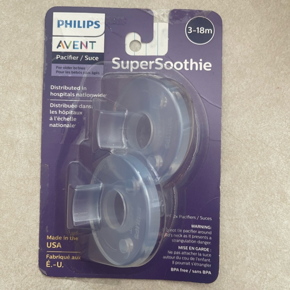 Philips Avent Super Soothie Pacifier